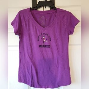 Life Is Good Fitted Tee